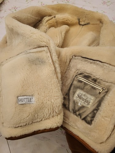 Montone shearling giacca uomo - shearling,