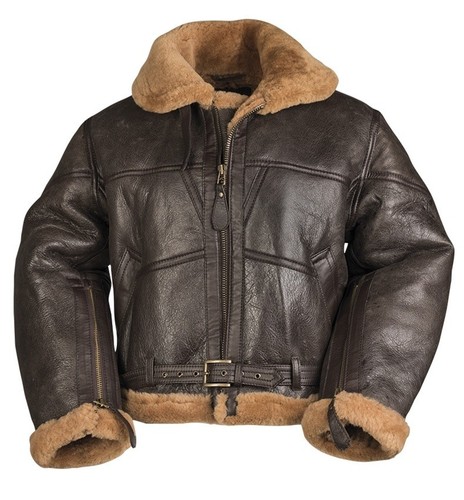 Giacca pelle montone raf - di,