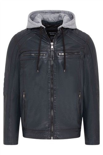 Giacca casual slim pelle di - casual,