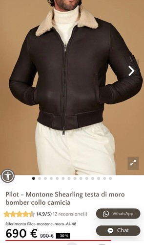 Giubbino uomo montone - uomo,