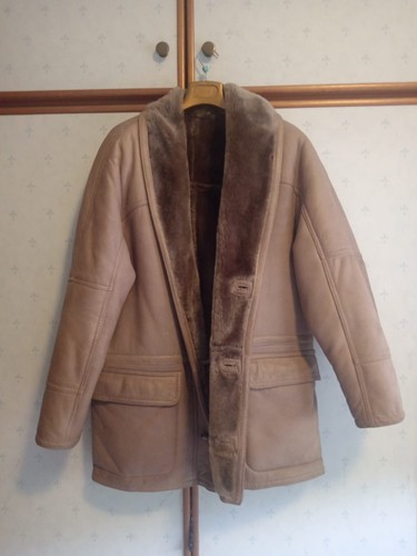 Montone shearling uomo 48 - uomo, tg