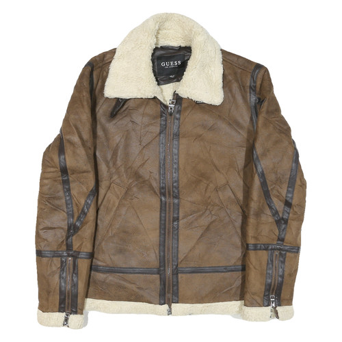 Guess uomo pelle - guess, marrone