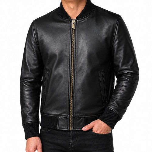 Giubbotto bomber uomo - , pelle