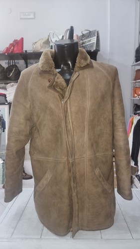 Montone shearling uomo marrone - montone,