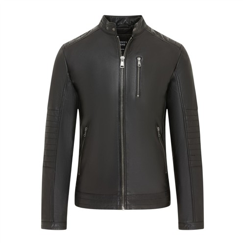 Giacca biker uomo - in, vera