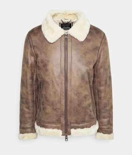Guess giubbotto uomo montone - guess,